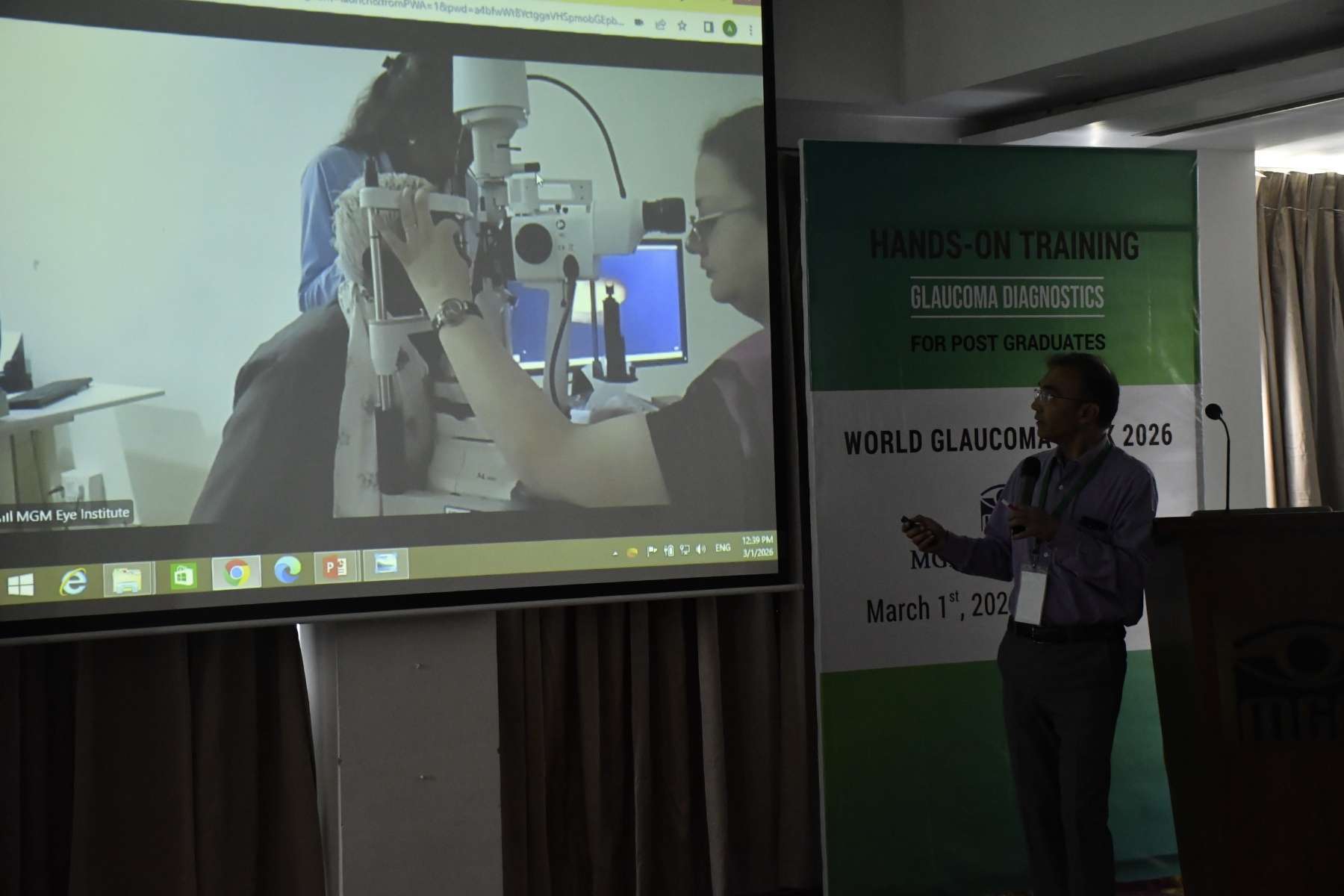 Glaucoma week  Hands-On Training Program on Glaucoma Diagnostics  Image